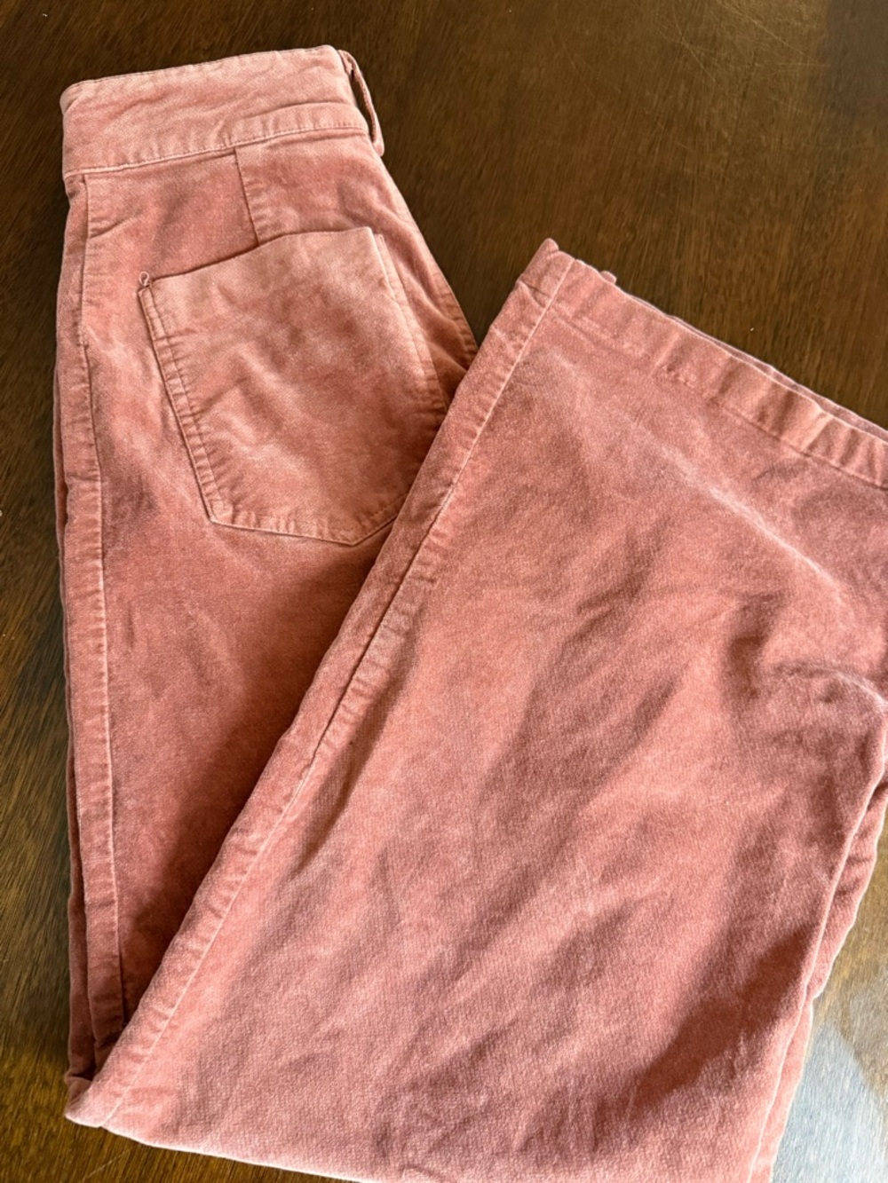 Zara Rose Mauve Corduroy Trousers